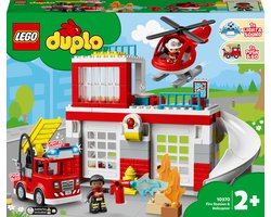 binnenkomst vrek Specialiseren LEGO DUPLO Brandweerkazerne & Helikopter - 10970